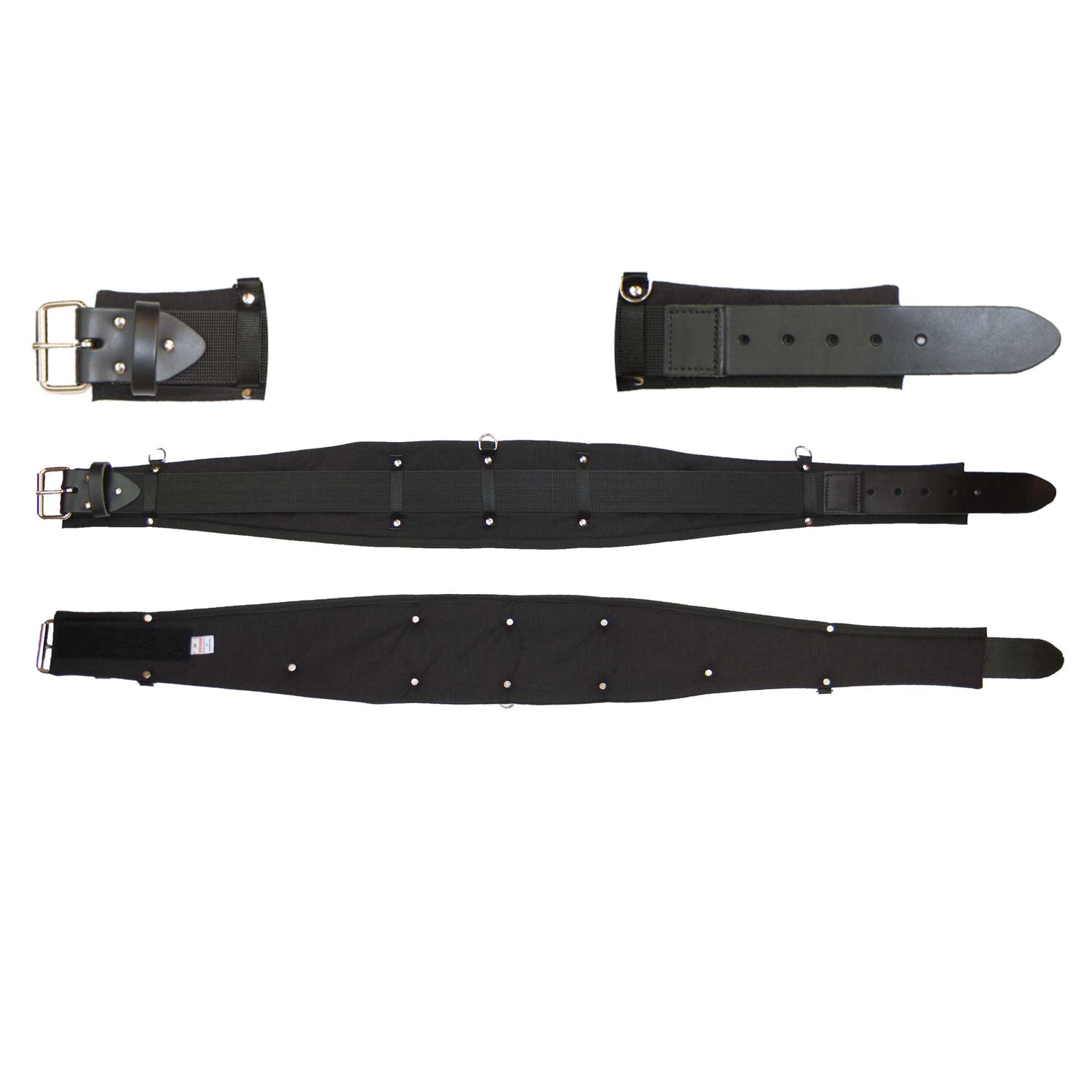 Boulder Bag Comfort Tool Belt - Metal Buckle with Leather tip - 504