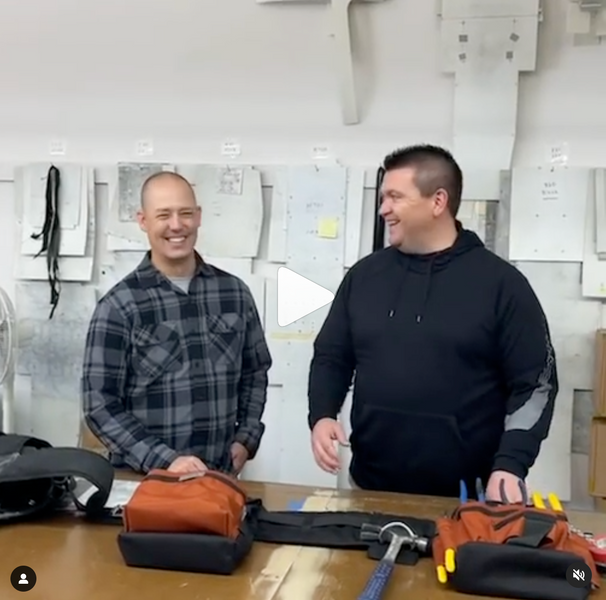 Boulder Tool Belts - @dustylitster to share his history of using Boulder Bag Tool Belts and his review of upcoming design changes to our products. Thank you for all your support !