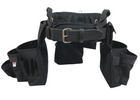 Choice of Buckle: Leather-tipped Metal Buckle, Color: Black