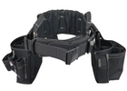 Choice of Buckle: Quick Release Buckle, Color:  Black with White Stitching