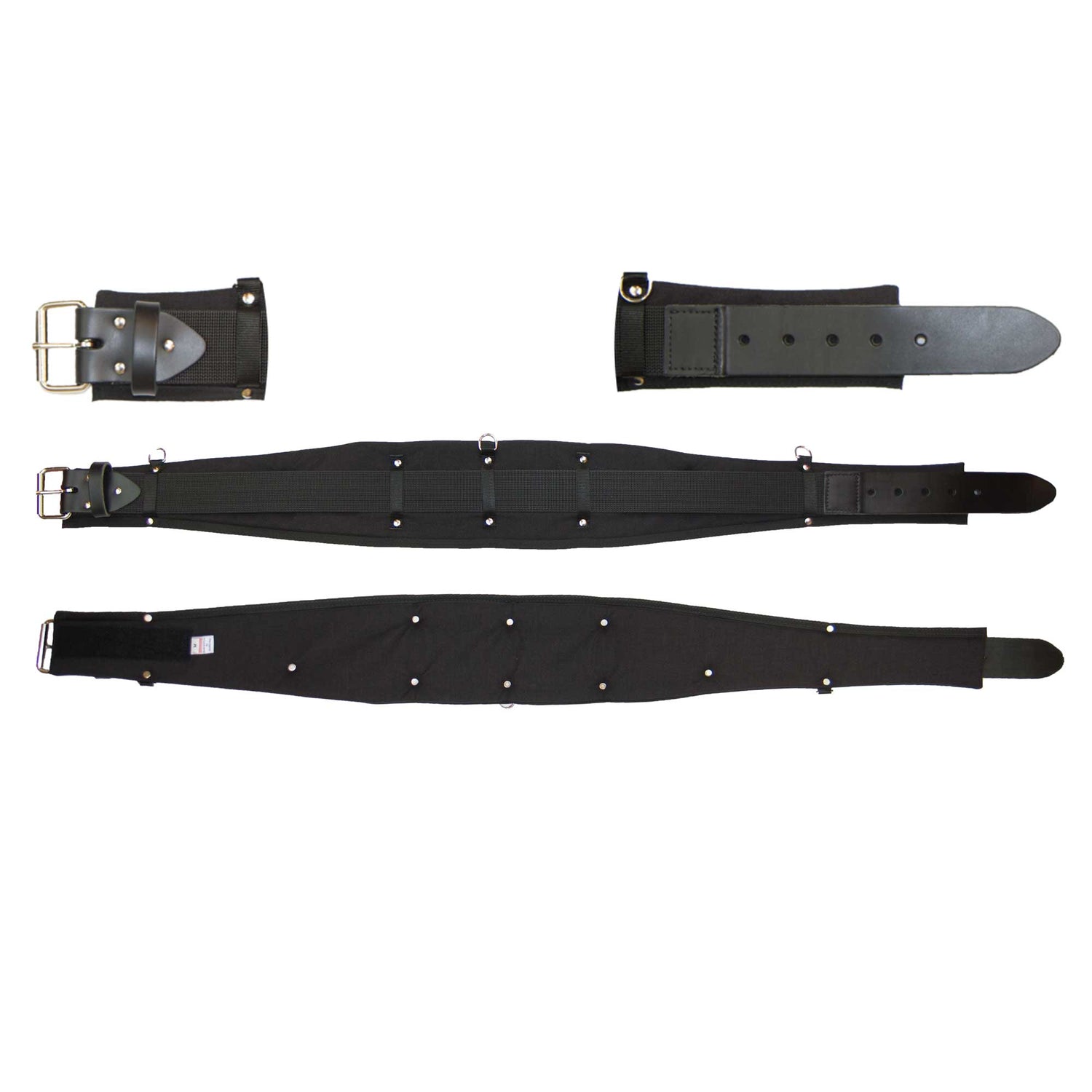 Boulder Bag Comfort Belt w/ Leather-tipped Metal Buckle - 504